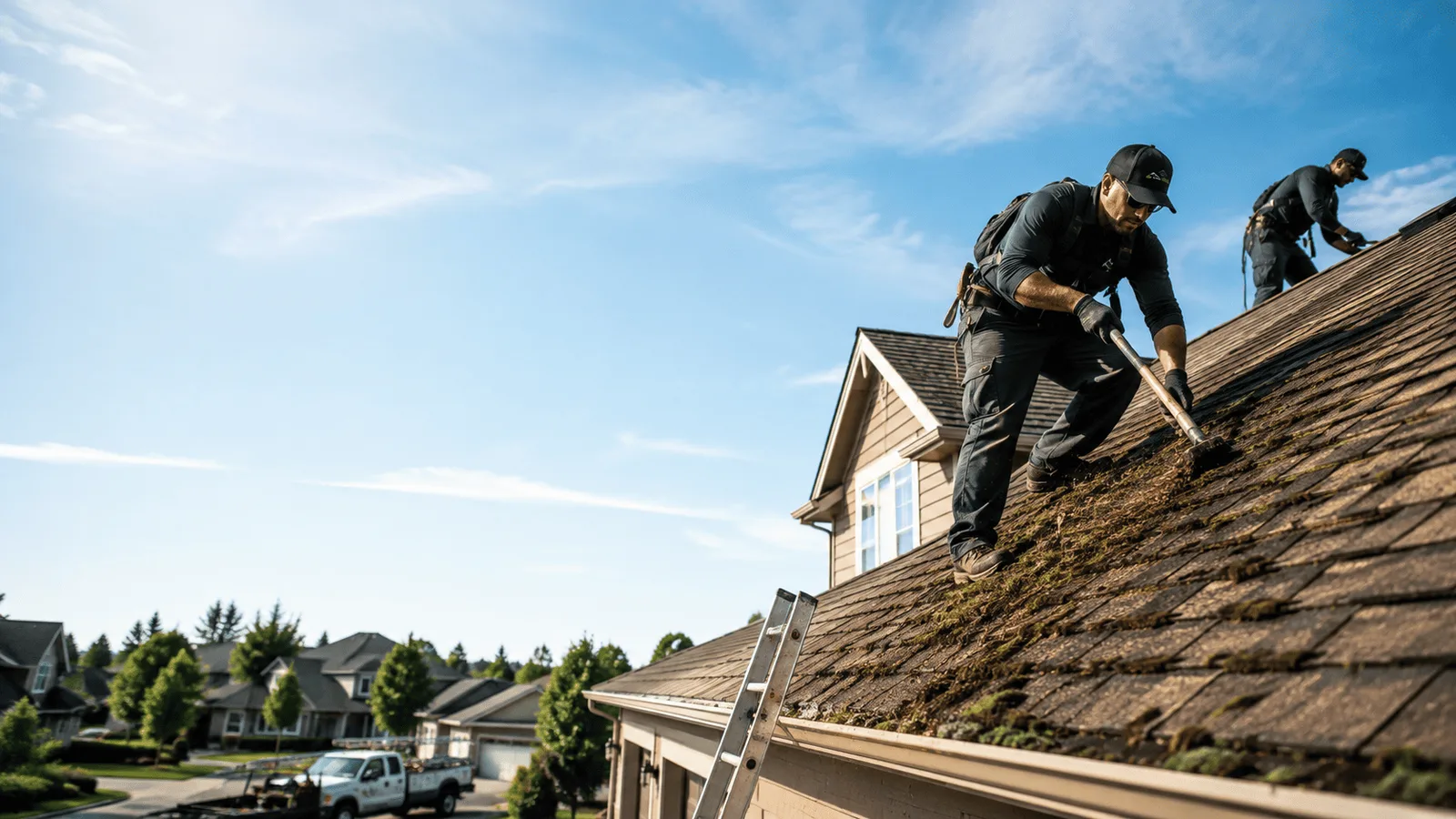 Roof Moss Removal in Port Austin, MI near me
